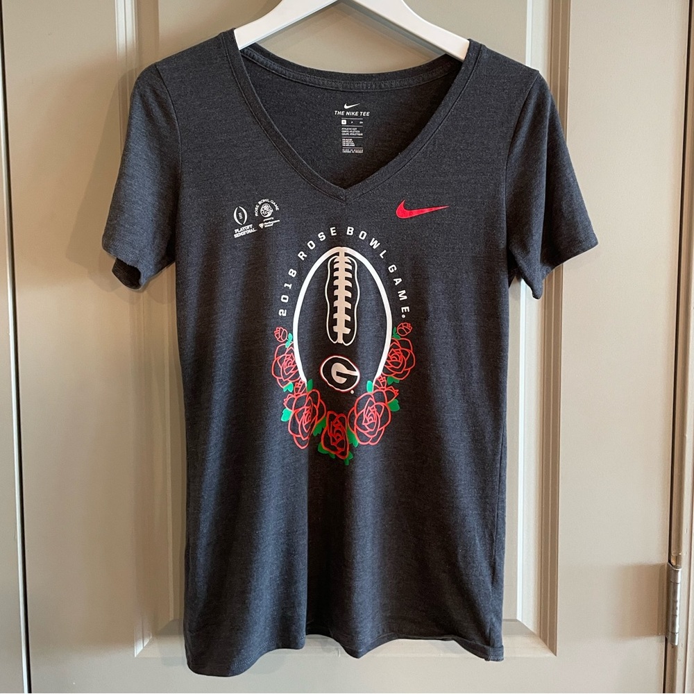 2018 Georgia Bulldogs Nike Rose Bowl Shirt